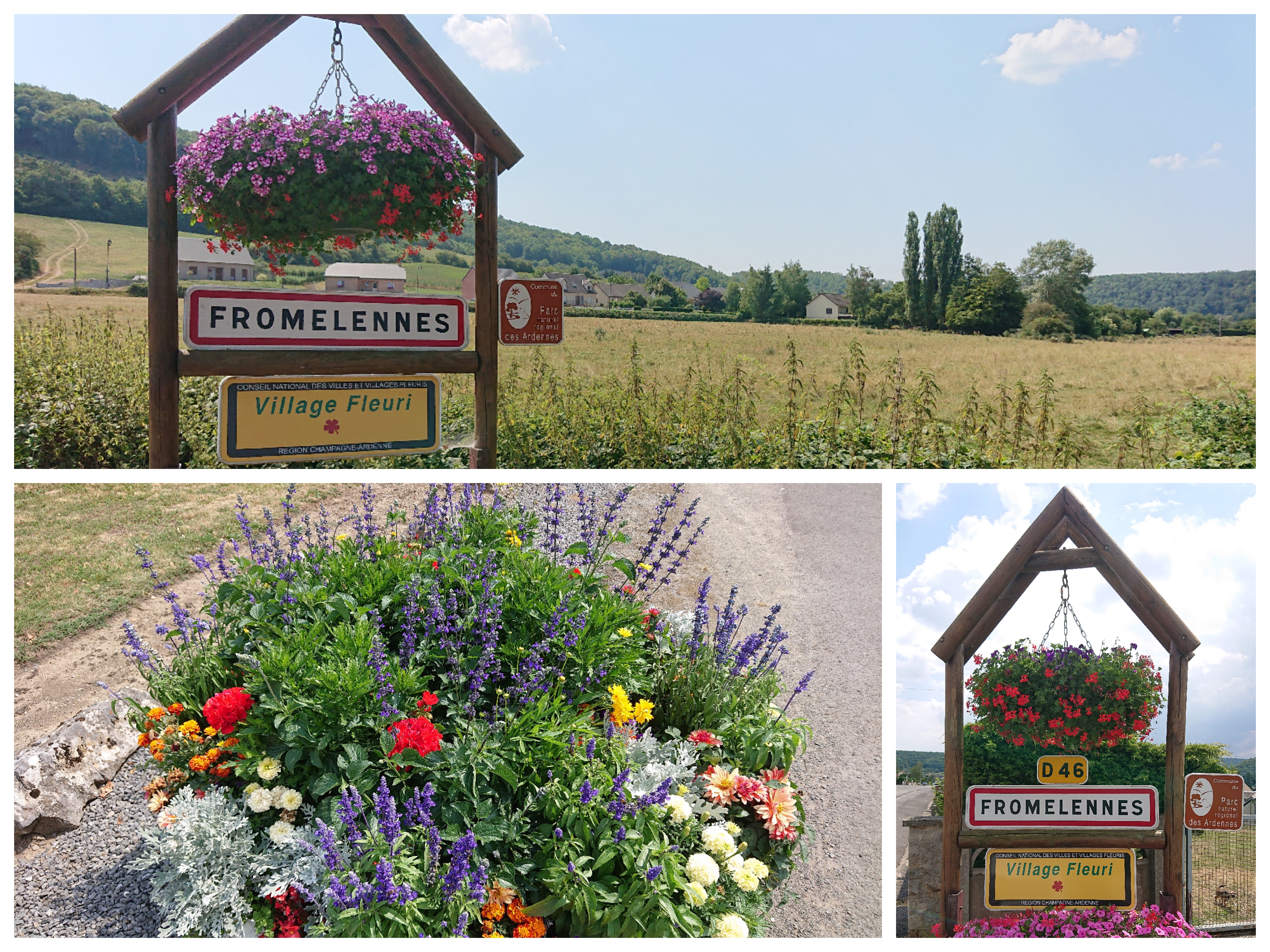 Village fleuri   Fromelennes