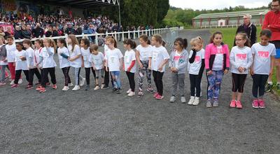 Cross scolaire au stade Berthelot à Givet