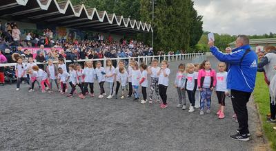 Cross scolaire au stade Berthelot à Givet