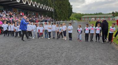 Cross scolaire au stade Berthelot à Givet