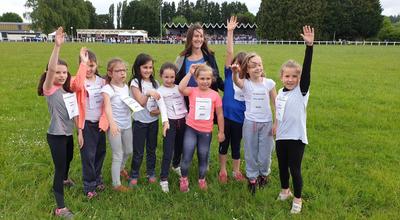 Cross scolaire au stade Berthelot à Givet