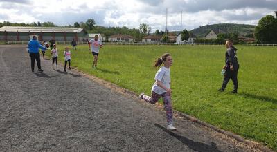 Cross scolaire au stade Berthelot à Givet