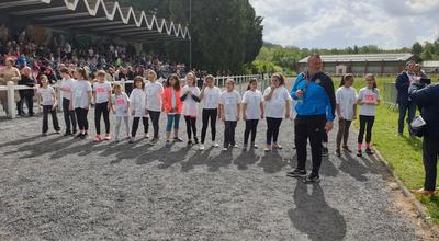 Cross scolaire au stade Berthelot à Givet