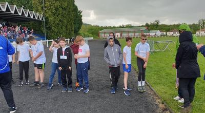 Cross scolaire au stade Berthelot à Givet