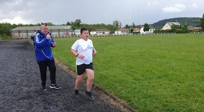 Cross scolaire au stade Berthelot à Givet