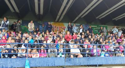 Cross scolaire au stade Berthelot à Givet