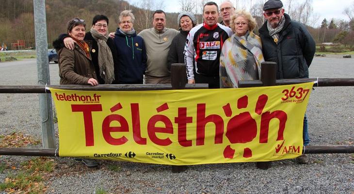 On a bougé pour le Téléthon ... au sein de la Commune