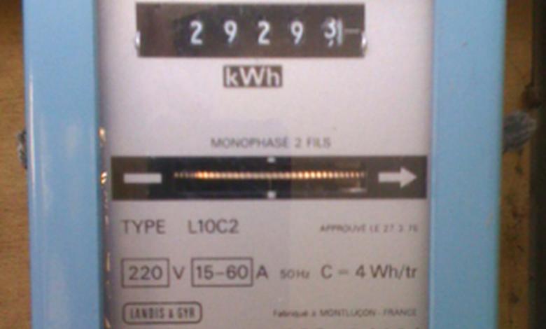 Relevé compteur