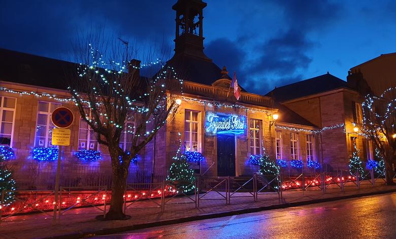 Maisons illuminées